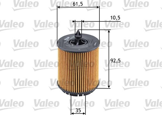 VALEO 586563 - Filtro olio www.autoricambi360.it