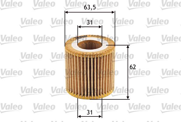 VALEO 586536 - Filtro olio www.autoricambi360.it