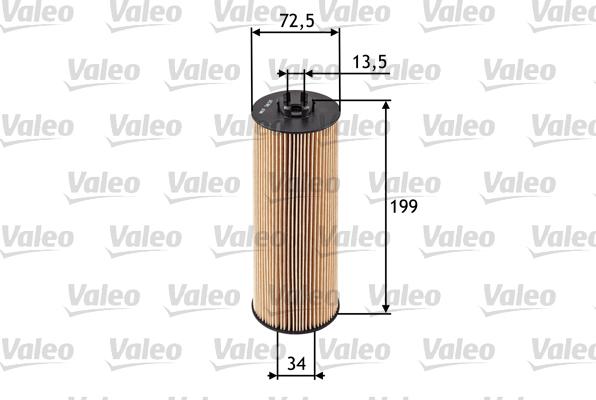 VALEO 586520 - Filtro olio www.autoricambi360.it
