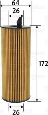 VALEO 586604 - Filtro olio www.autoricambi360.it