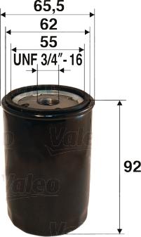 VALEO 586040 - Filtro olio www.autoricambi360.it