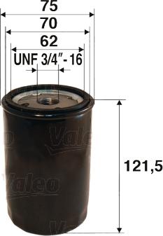 VALEO 586052 - Filtro olio www.autoricambi360.it