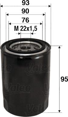 VALEO 586006 - Filtro olio www.autoricambi360.it