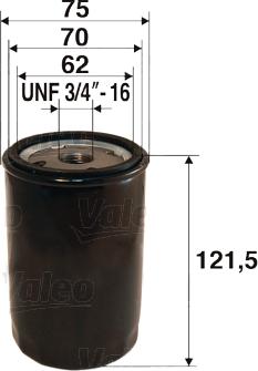 Valeo 586030 - Filtro olio www.autoricambi360.it