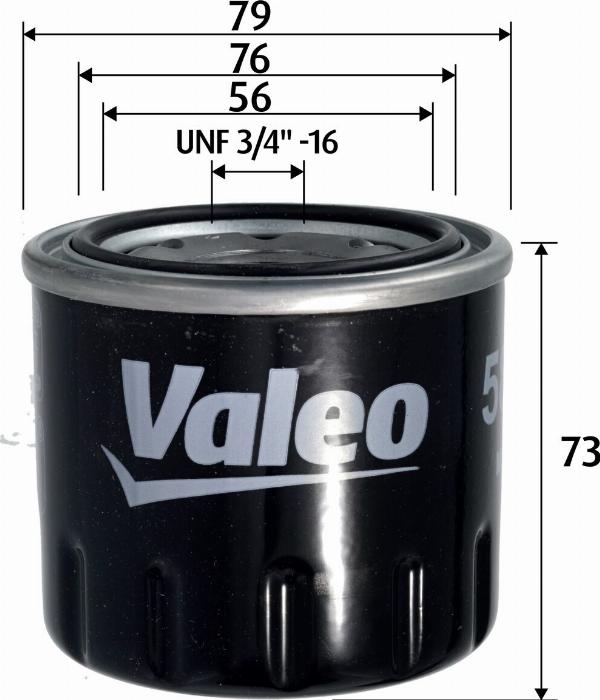 VALEO 586159 - Filtro olio www.autoricambi360.it