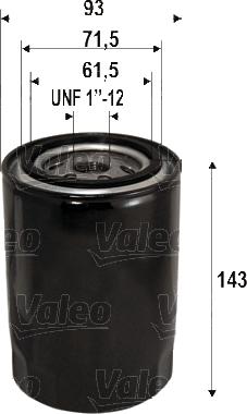 Valeo 586105 - Filtro olio www.autoricambi360.it