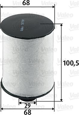 Valeo 587914 - Filtro olio www.autoricambi360.it