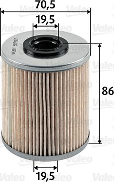 Valeo 587917 - Filtro olio www.autoricambi360.it