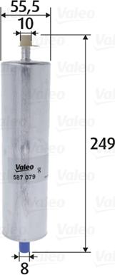 VALEO 587079 - Filtro carburante www.autoricambi360.it