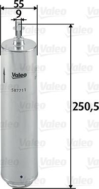 VALEO 587711 - Filtro olio www.autoricambi360.it