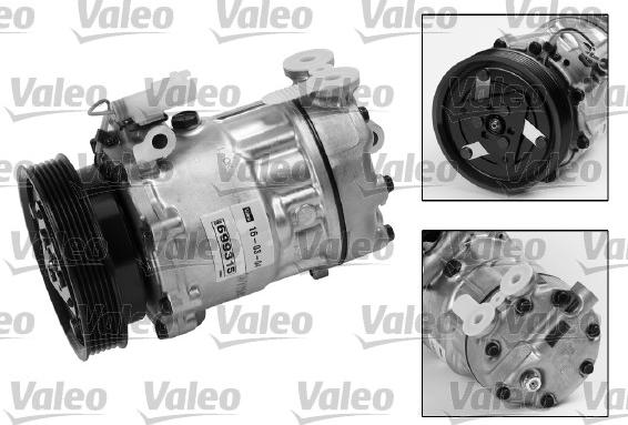 Valeo 699315 - Compressore, Climatizzatore www.autoricambi360.it