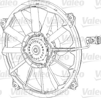 Valeo 696091 - Ventola, Raffreddamento motore www.autoricambi360.it