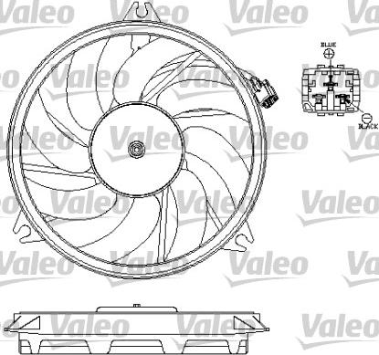VALEO 696069 - Ventola, Raffreddamento motore www.autoricambi360.it