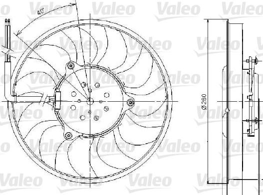 Valeo 696018 - Ventola, Raffreddamento motore www.autoricambi360.it