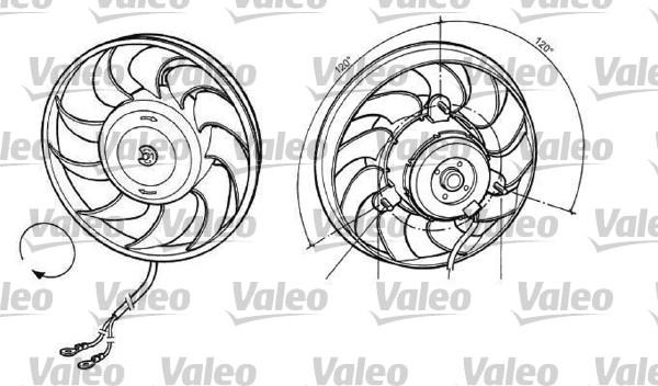 Valeo 696036 - Ventola, Raffreddamento motore www.autoricambi360.it