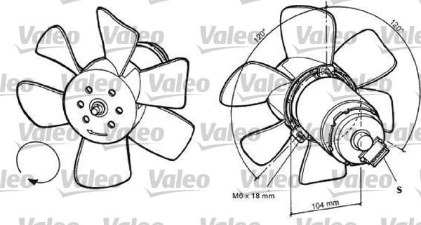 Valeo 696031 - Ventola, Raffreddamento motore www.autoricambi360.it