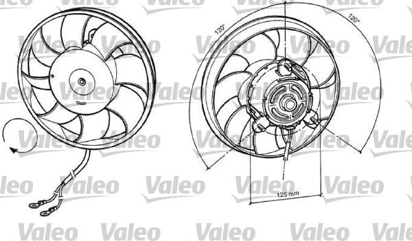 Valeo 696037 - Ventola, Raffreddamento motore www.autoricambi360.it