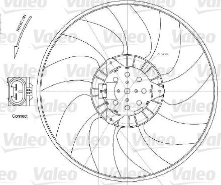 VALEO 696028 - Ventola, Raffreddamento motore www.autoricambi360.it