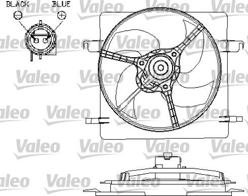 Valeo 696157 - Ventola, Raffreddamento motore www.autoricambi360.it