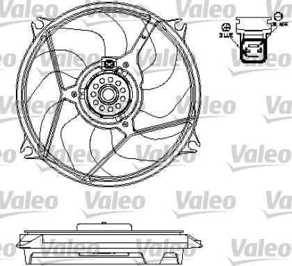 Valeo 696137 - Ventola, Raffreddamento motore www.autoricambi360.it