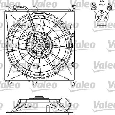 Valeo 696123 - Ventola, Raffreddamento motore www.autoricambi360.it