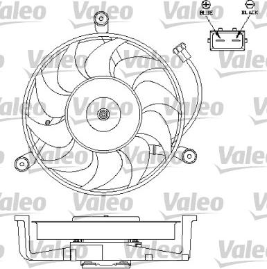 VALEO 696179 - Ventola, Raffreddamento motore www.autoricambi360.it
