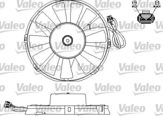 Valeo 696172 - Ventola, Raffreddamento motore www.autoricambi360.it