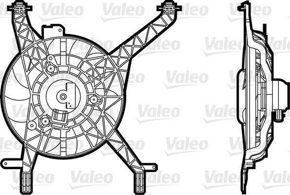 Valeo 696345 - Ventola, Raffreddamento motore www.autoricambi360.it