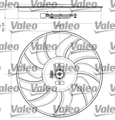Valeo 696350 - Ventola, Raffreddamento motore www.autoricambi360.it