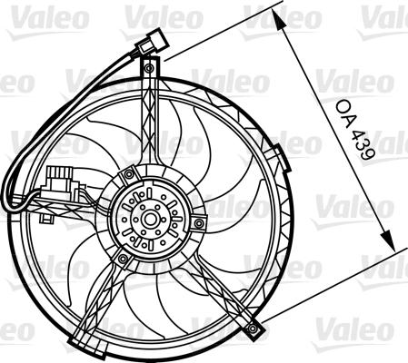Valeo 696378 - Ventola, Raffreddamento motore www.autoricambi360.it