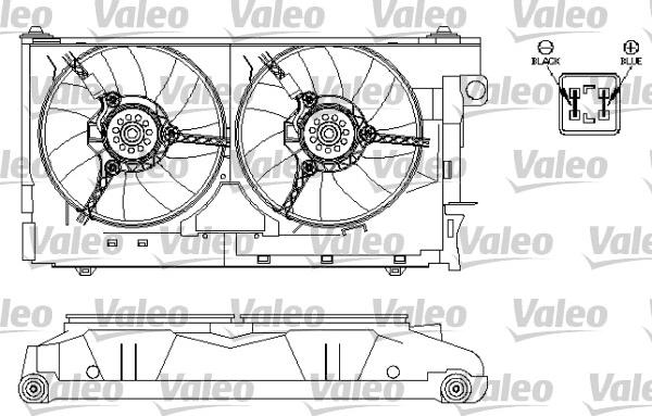 VALEO 696212 - Ventola, Raffreddamento motore www.autoricambi360.it