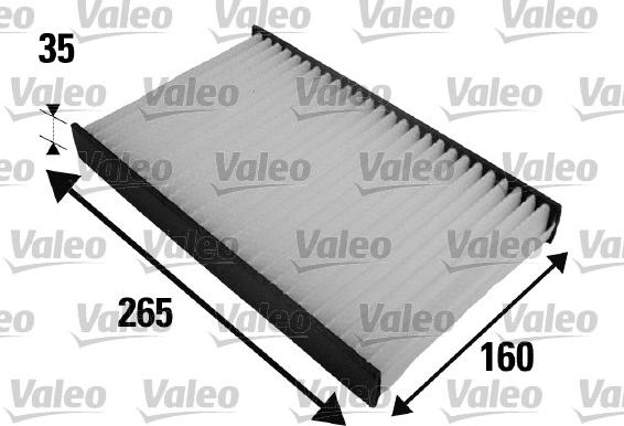 VALEO 698454 - Filtro, Aria abitacolo www.autoricambi360.it
