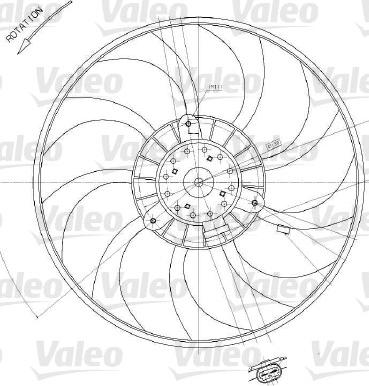 Valeo 698412 - Ventola, Raffreddamento motore www.autoricambi360.it