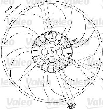 Valeo 698424 - Ventola, Raffreddamento motore www.autoricambi360.it