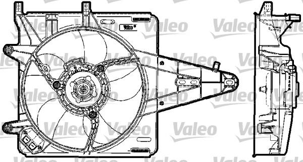 VALEO 698519 - Ventola, Raffreddamento motore www.autoricambi360.it