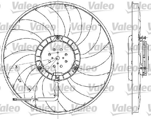 VALEO 698609 - Ventola, Raffreddamento motore www.autoricambi360.it