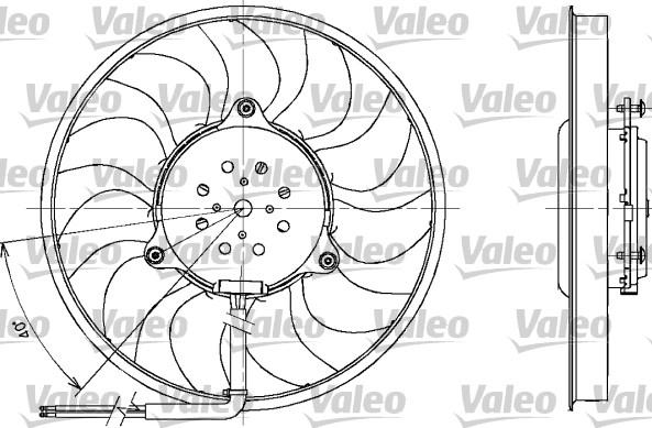 VALEO 698611 - Ventola, Raffreddamento motore www.autoricambi360.it