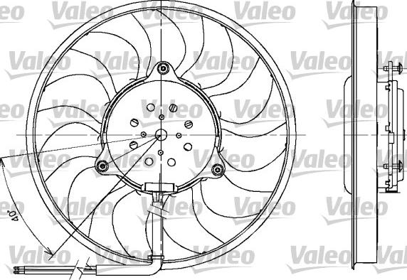 Valeo 698612 - Ventola, Raffreddamento motore www.autoricambi360.it