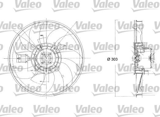 VALEO 698187 - Ventola, Raffreddamento motore www.autoricambi360.it