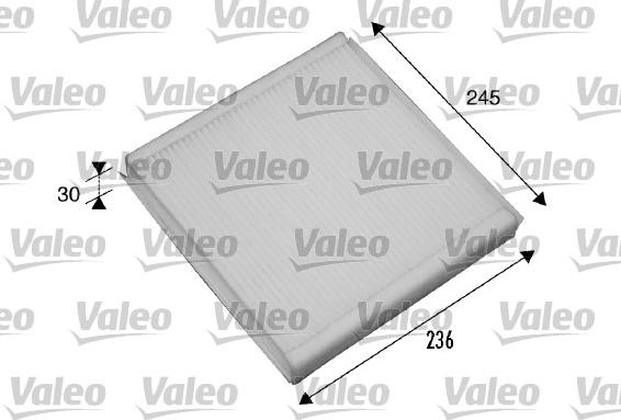 Valeo 698861 - Filtro, Aria abitacolo www.autoricambi360.it