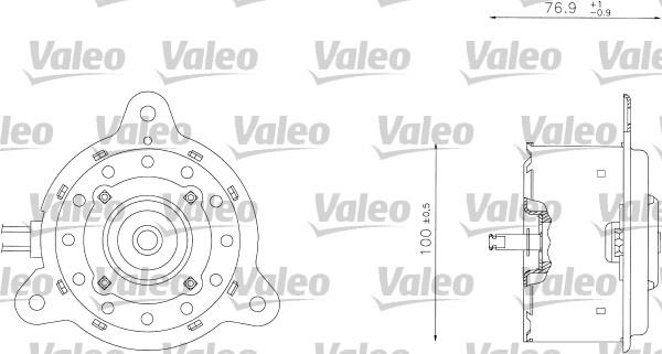 VALEO 698342 - Elettromotore, Ventola radiatore www.autoricambi360.it