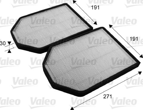 Valeo 698790 - Filtro, Aria abitacolo www.autoricambi360.it