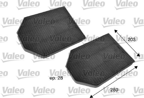 Valeo 698791 - Filtro, Aria abitacolo www.autoricambi360.it