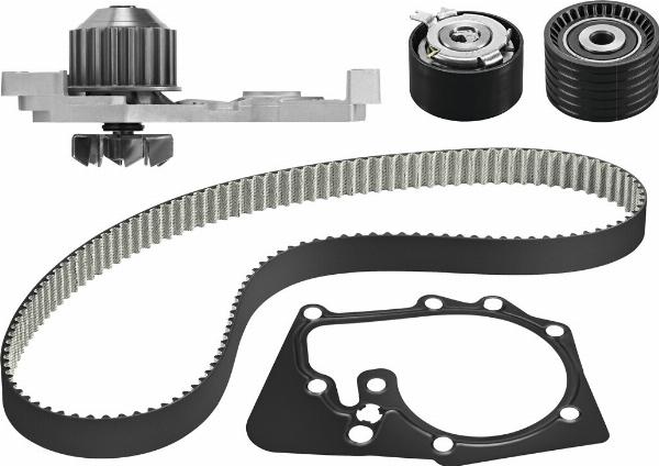 VALEO 614535 - Pompa acqua + Kit cinghie dentate www.autoricambi360.it