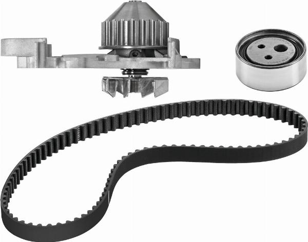 VALEO 614536 - Pompa acqua + Kit cinghie dentate www.autoricambi360.it