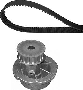 VALEO 614653 - Pompa acqua + Kit cinghie dentate www.autoricambi360.it