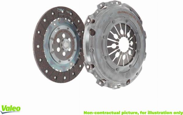 Valeo 228282. - Kit frizione www.autoricambi360.it