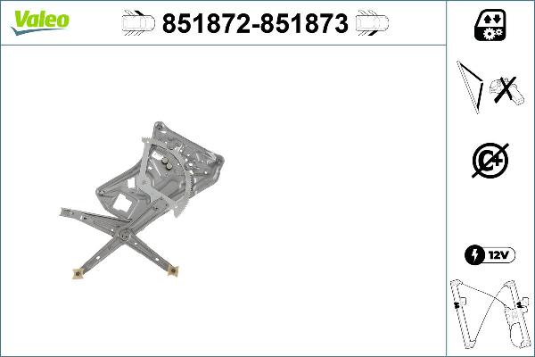Valeo 851872 - Alzacristallo www.autoricambi360.it