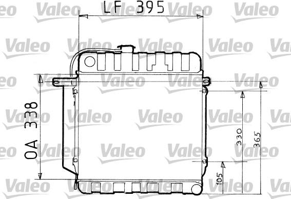 Valeo 819204 - Radiatore, Raffreddamento motore www.autoricambi360.it