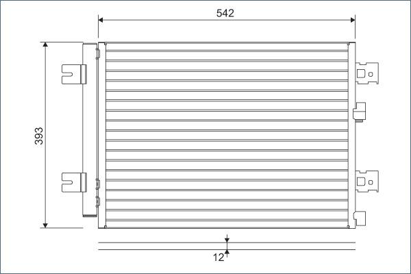 VALEO 814077 - Condensatore, Climatizzatore www.autoricambi360.it